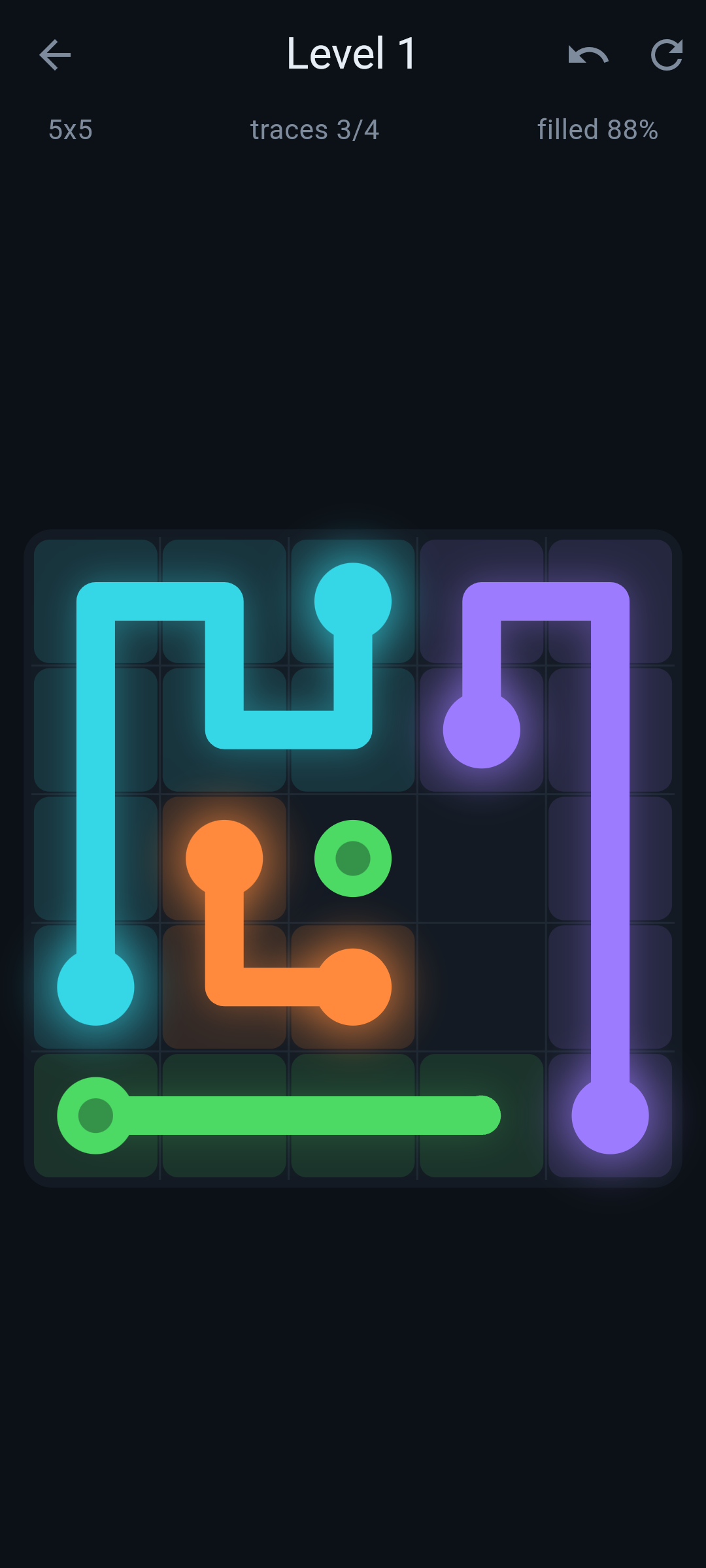Drawing a path